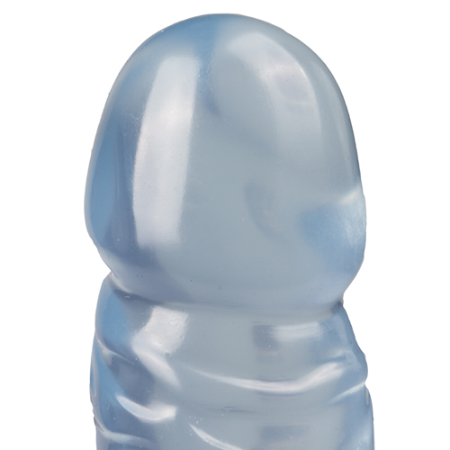 Crystal Jellies Classic Dildo - Lichtblauw - Afbeelding 2