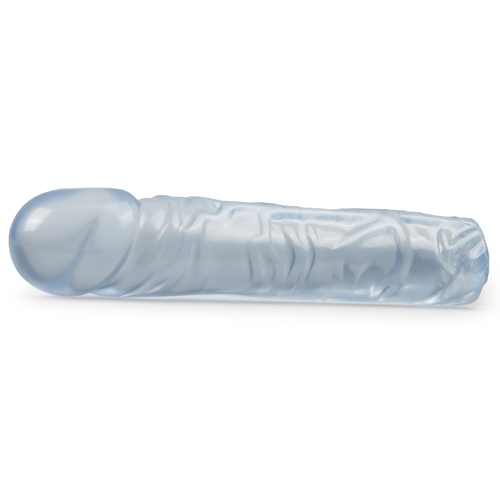 Crystal Jellies Classic Dildo - Lichtblauw - Afbeelding 3