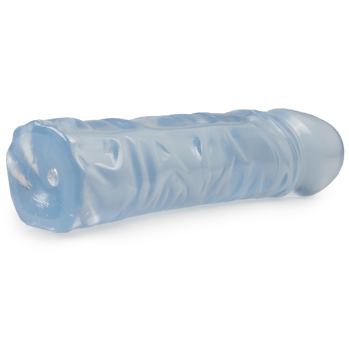 Crystal Jellies Classic Dildo - Lichtblauw - Afbeelding 5