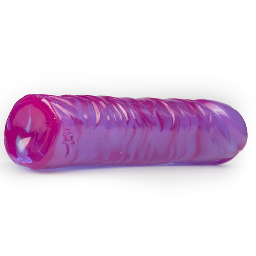 Crystal Jellies Classic Dildo - Paars - Afbeelding 5