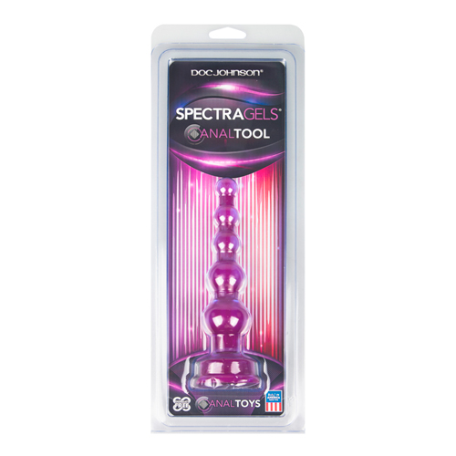 Sectragels Anal Tool - Anaal Dildo Paars - Afbeelding 6