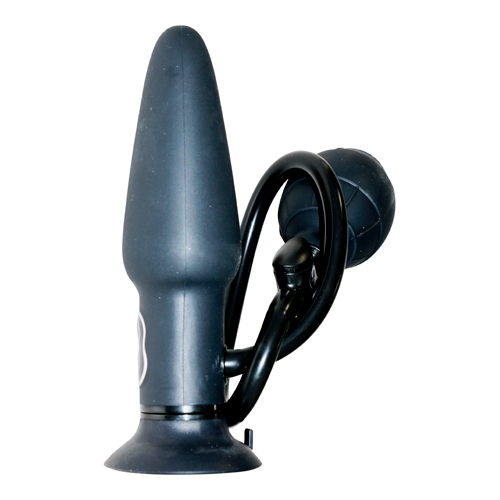True Black Vibrating Anal Plug - Afbeelding 3