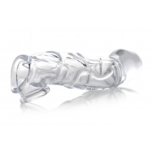 Clear Extender Gebogen Penissleeve - Afbeelding 2