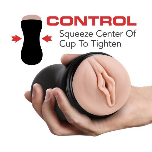 M for Men - Soft and Wet Masturbator Self Lubricating - Noppen & Ribbels - Afbeelding 2